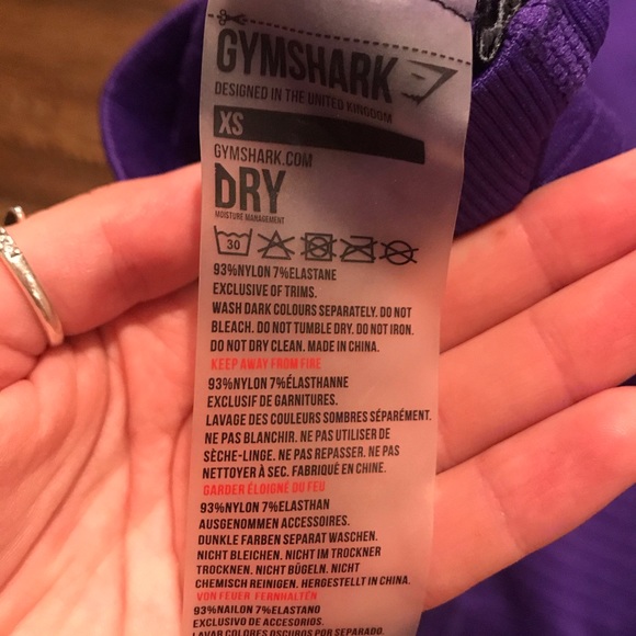 Gymshark energy seamless purple leggings - Picture 6 of 6